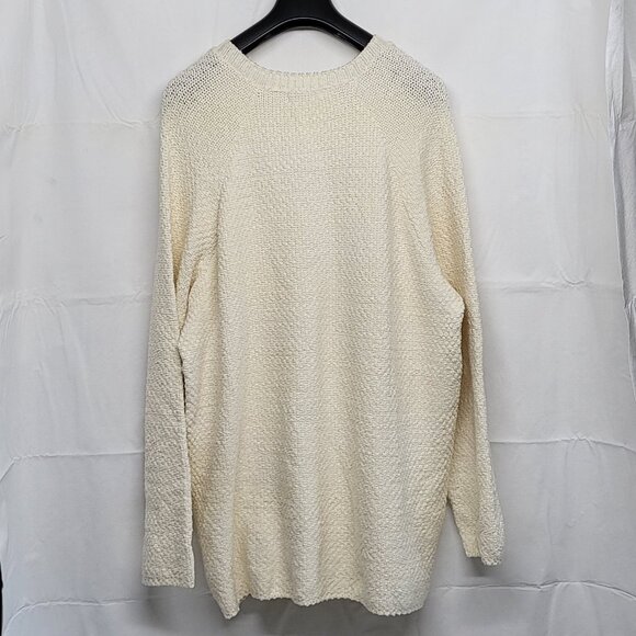 Vintage 525 America Mens Sweater Crochet Large Pullover Long Sleeve Heavyweight - Picture 7 of 13